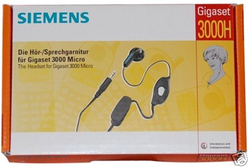 Siemens headset gigaset - headset,