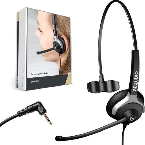 Gequdio headset mit 5mm - mit, 2,5mm